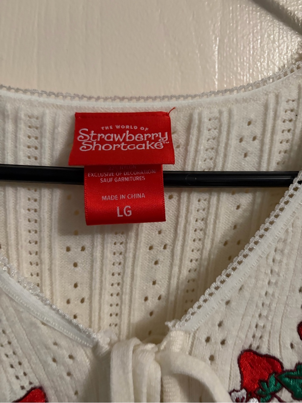 Strawberry ShortCake Knit Cardigan - Picture 2 of 5